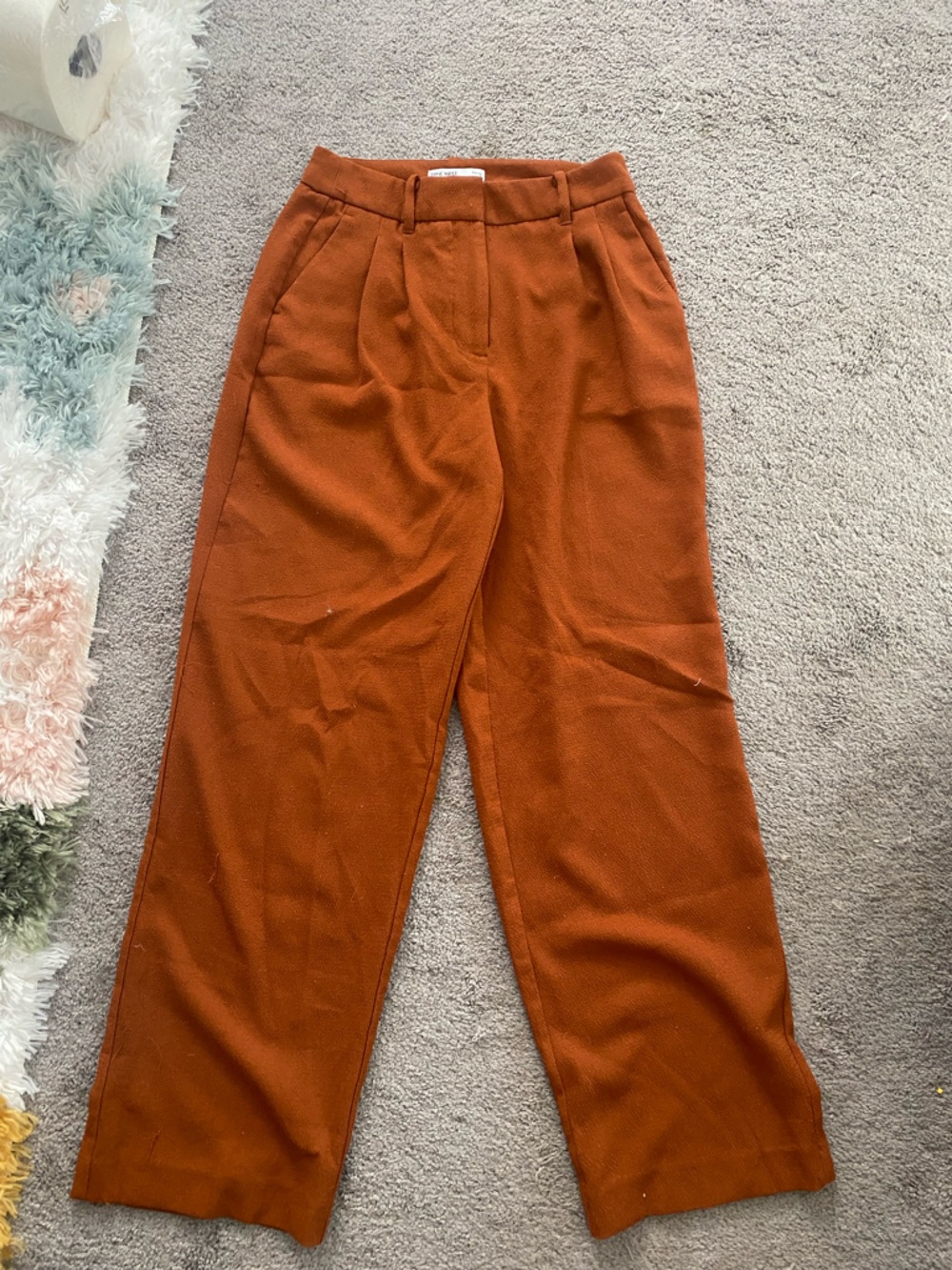 Nine West Burnt Orange Ponte Leggings